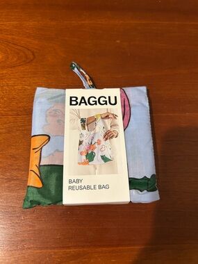 NWT Baggu Baby Reusable Bag Table Cats